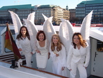 Die Engel unterwegs in Hamburg